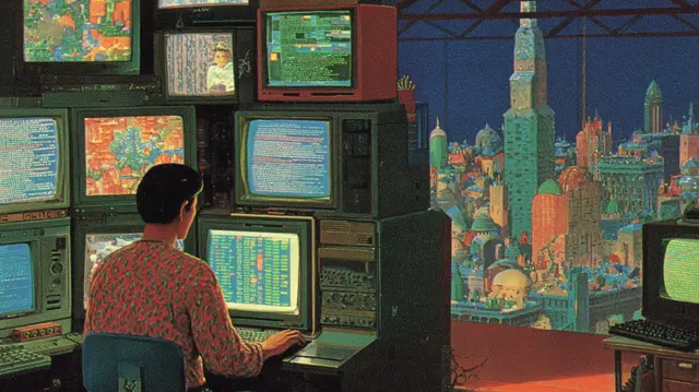 Digital Dreams Bleed Through