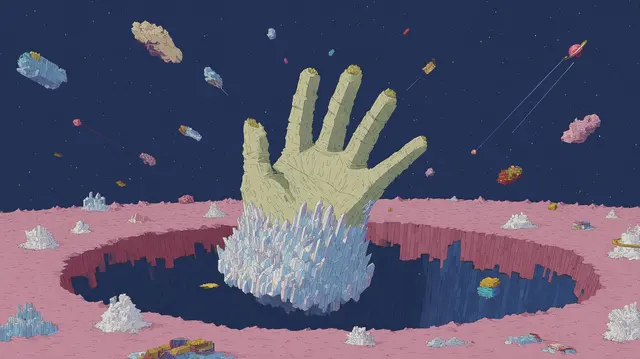 Cosmic Hand Rising