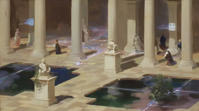 Quantum Prayers In Marble