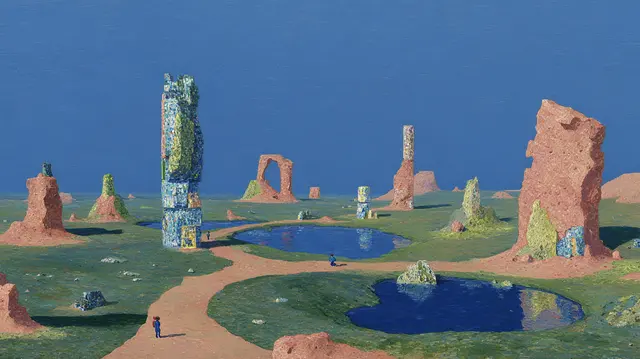 Martian Garden Ruins