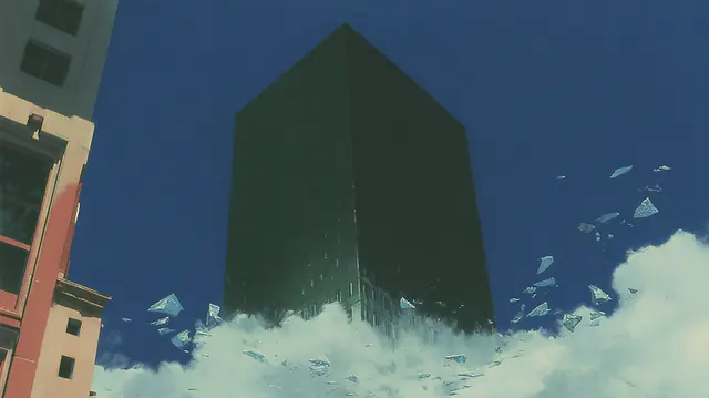 Monolith Dreams In Mist