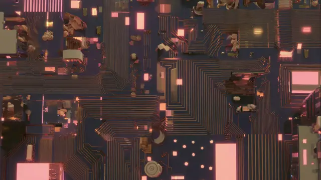 Digital Dreams Bleed Pink