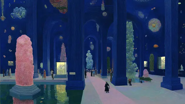Bacterial Cathedral Dreams