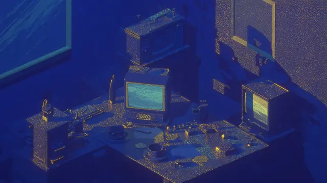 Digital Ghosts At Midnight