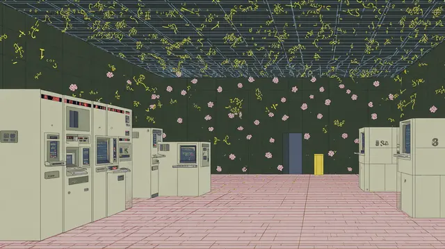 Digital Cherry Blossoms