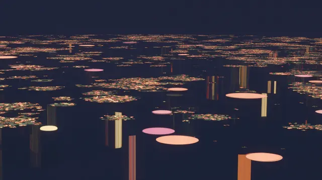 Floating Memories Below