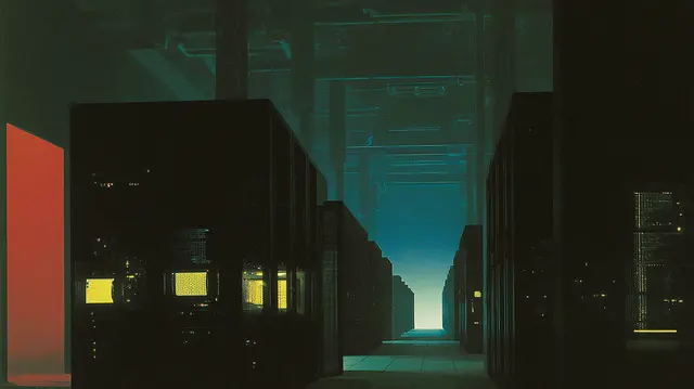 Neon Corridor Dreams