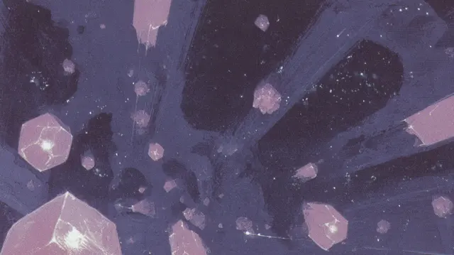 Crystal Dreams In Violet