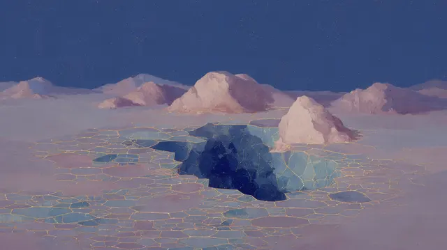 Fractal Glacier Dreams